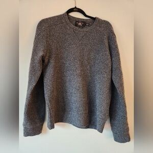 RRL Waffle Knit Cashmere Sweater - Medium